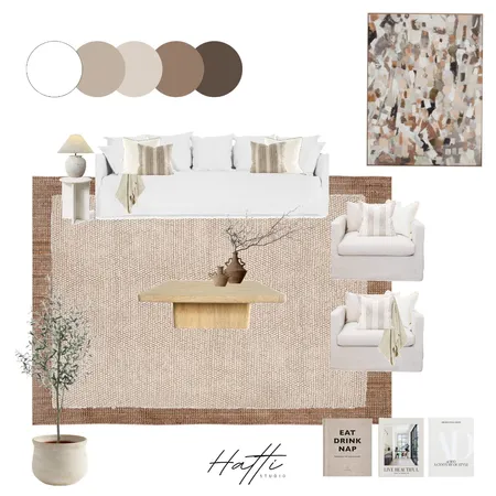 Earthy Living Interior Design Mood Board by Hatti Interiors on Style Sourcebook