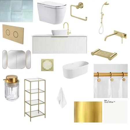 BATHROOM Interior Design Mood Board by tanvee235@gmail.com on Style Sourcebook