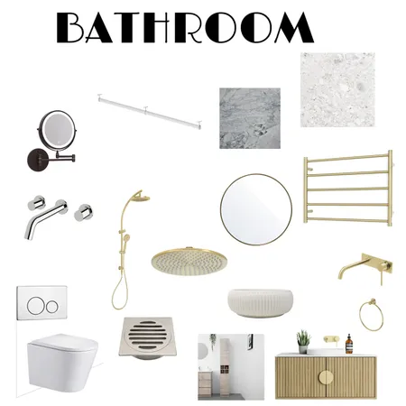 bathroom Interior Design Mood Board by bhoomi on Style Sourcebook