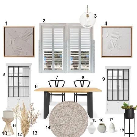 Sample board modern farmhouse Interior Design Mood Board by NicoleGrey on Style Sourcebook