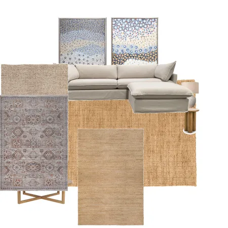 Relaxed Earthy Living Room Interior Design Mood Board by LN Interiors on Style Sourcebook