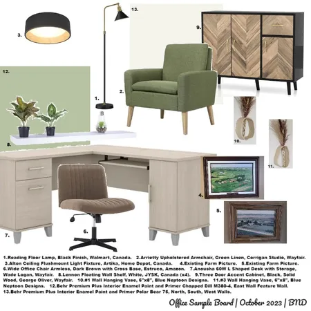 Office Sample Board Interior Design Mood Board by APeevers on Style Sourcebook