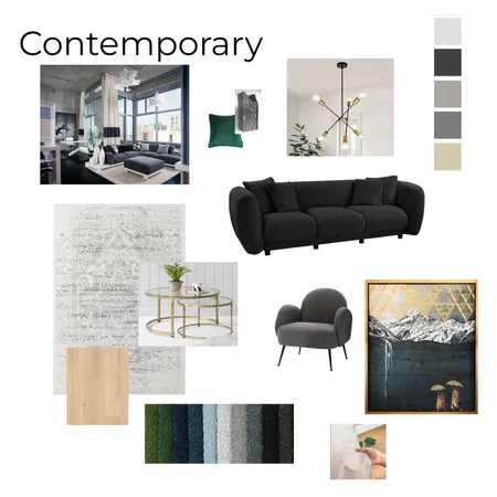 Contemporary 1 Interior Design Mood Board by louise21cowan@gmail.com on Style Sourcebook