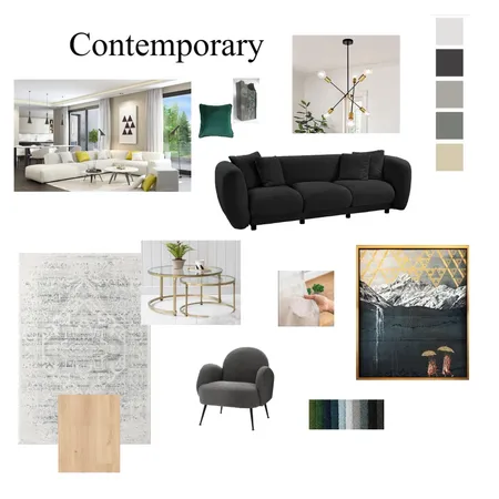 Contemporary 2 Interior Design Mood Board by louise21cowan@gmail.com on Style Sourcebook
