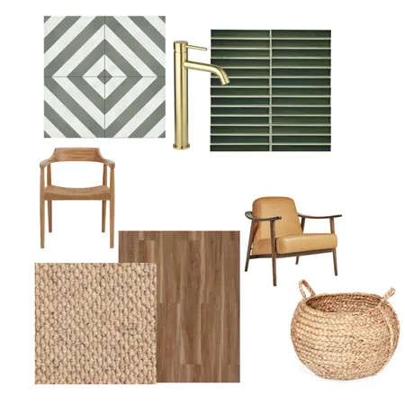 Green / Natural Interior Design Mood Board by maryobmob@hotmail.com on Style Sourcebook