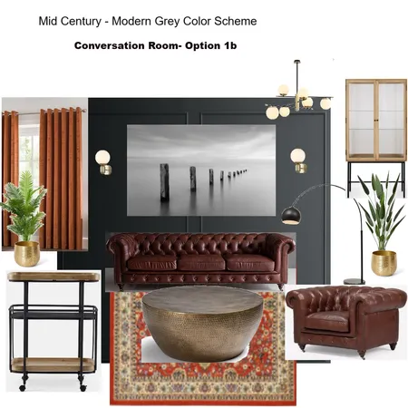Grey Scheme Color Scheme- Conversation Room Interior Design Mood Board by Asma Murekatete on Style Sourcebook