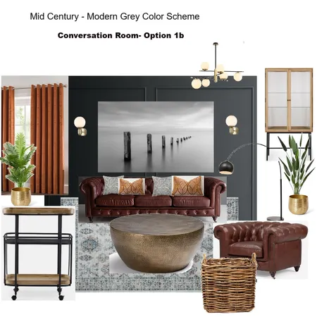 Grey Scheme Color Scheme- Conversation Room Interior Design Mood Board by Asma Murekatete on Style Sourcebook