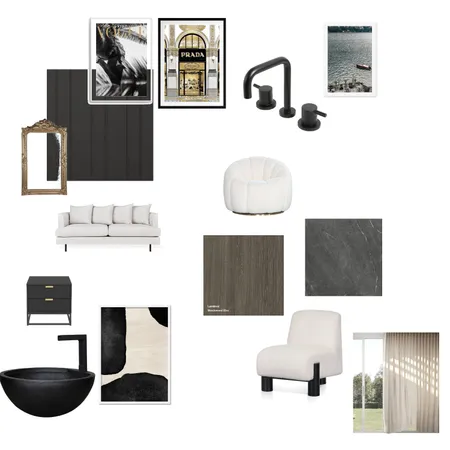 black Interior Design Mood Board by elmo2 on Style Sourcebook