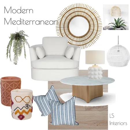 Relaxed Mediterranean Interior Design Mood Board by LS Interiors on Style Sourcebook