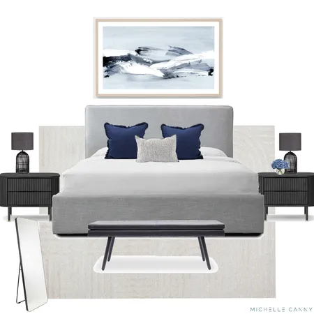 Master Bedroom Interior Design Mood Board by Michelle Canny Interiors on Style Sourcebook
