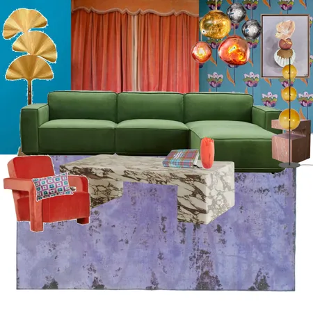Cinema 5 Interior Design Mood Board by dl2407 on Style Sourcebook