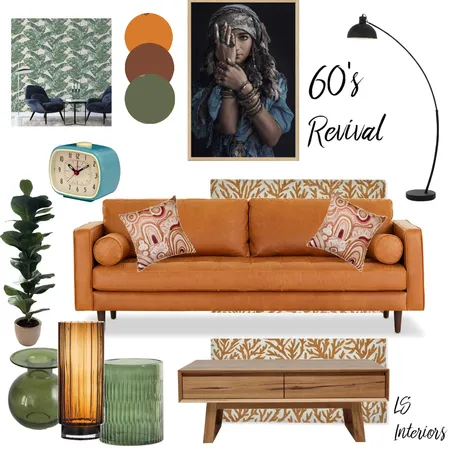 60's Revival Interior Design Mood Board by LS Interiors on Style Sourcebook