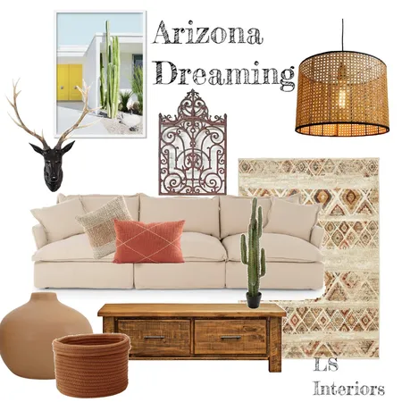 Arizona Dreaming Interior Design Mood Board by LS Interiors on Style Sourcebook