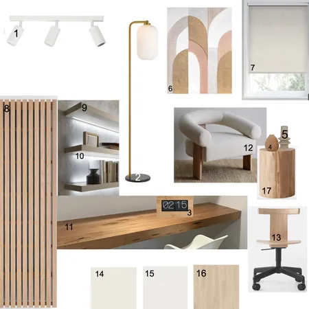 Study Sample Board Interior Design Mood Board by NCMDESIGN on Style Sourcebook