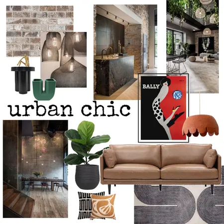 Urban Chic Interior Design Mood Board by jojo77 on Style Sourcebook