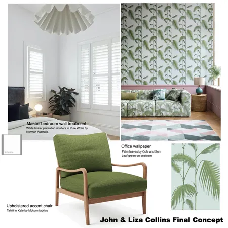 John & Liza Collins Concept Board Interior Design Mood Board by freestyleinteriors on Style Sourcebook
