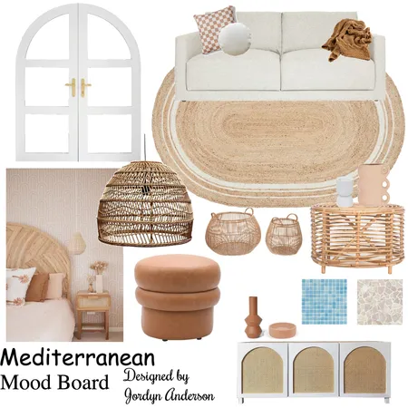 Mediterranean Mood Board Interior Design Mood Board by JordynAnderson on Style Sourcebook