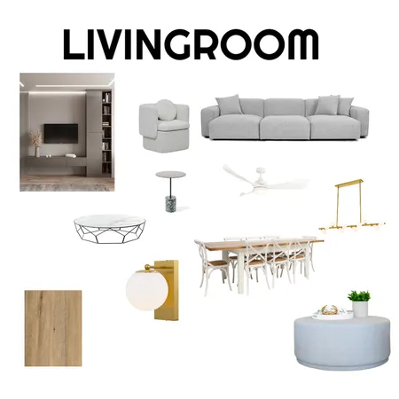 LIVINGROOM Interior Design Mood Board by bhoomi on Style Sourcebook