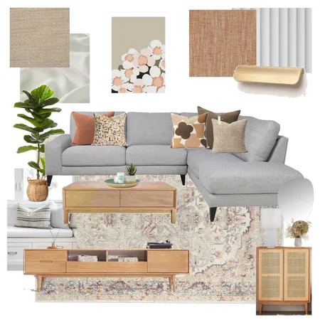 Living Room Interior Design Mood Board by Maven Interior Design on Style Sourcebook