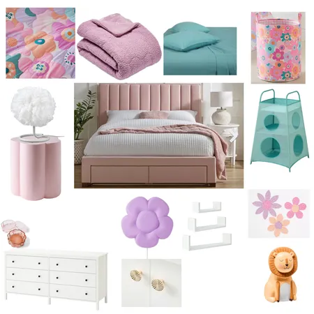 Lulu's Bedroom Interior Design Mood Board by tberry86 on Style Sourcebook