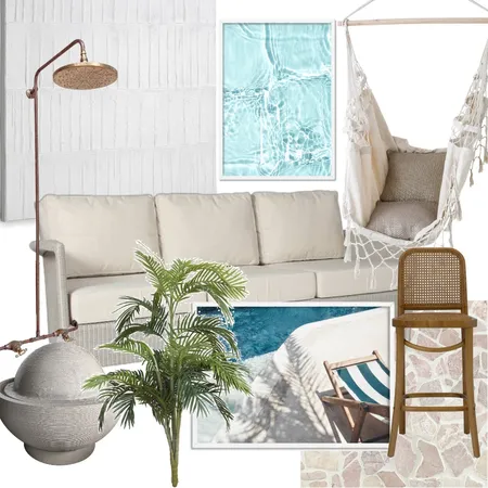 Pool Area Interior Design Mood Board by charliecapogreco3@gmail.com on Style Sourcebook