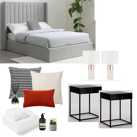 250 City 2 bed - bedroom 2 Interior Design Mood Board by Lovenana on Style Sourcebook