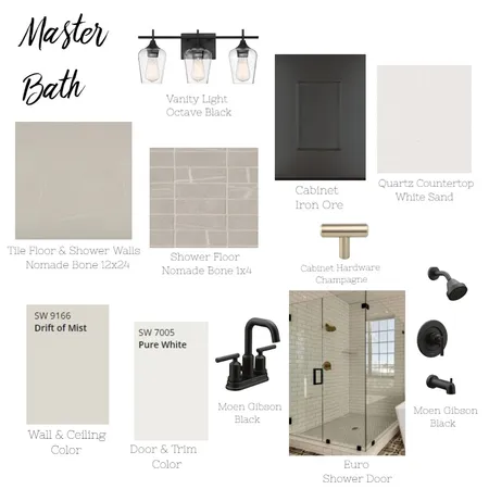 Master Bath Interior Design Mood Board by jallen on Style Sourcebook