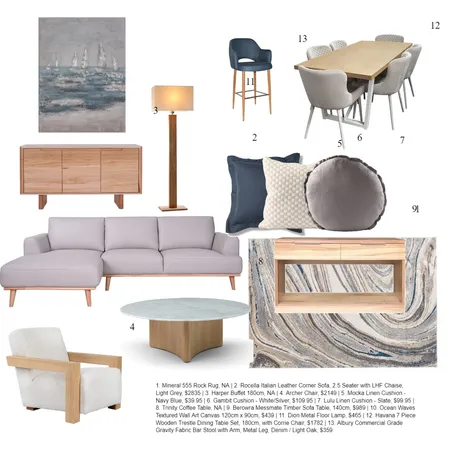 Waverton brief one Furniture Board Interior Design Mood Board by Taryns interiors on Style Sourcebook