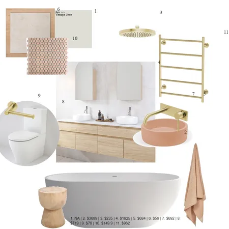 Boho Neutrals & Gold Interior Design Mood Board by chelseaicook@icloud.com on Style Sourcebook