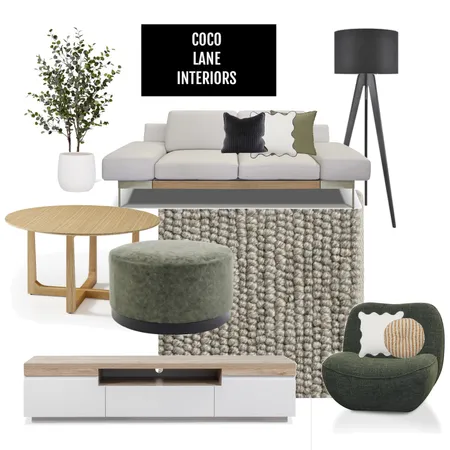 Sav - Modern Lounge Interior Design Mood Board by CocoLane Interiors on Style Sourcebook