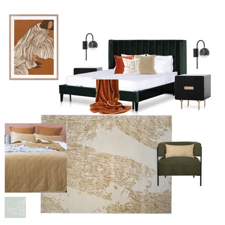 Bedroom Interior Design Mood Board by Elysian Interiors on Style Sourcebook