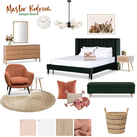 Master Bedroom Interior Design Mood Board by Viji Velavan on Style Sourcebook