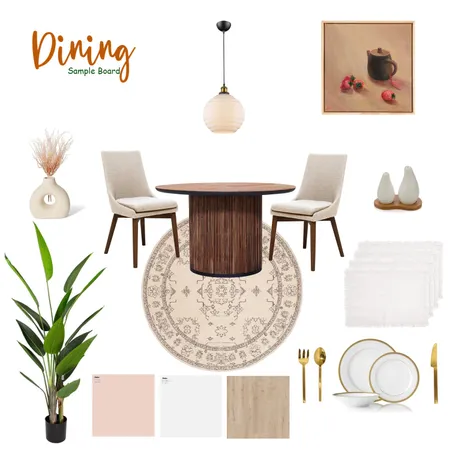 Dinning Interior Design Mood Board by Viji Velavan on Style Sourcebook