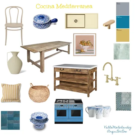 Cocina Mediterranea Interior Design Mood Board by Isabela Meléndez on Style Sourcebook