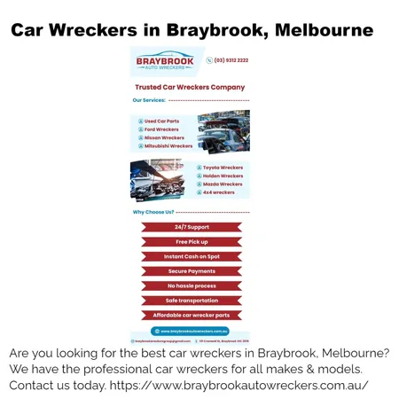 Car Wreckers in Braybrook, Melbourne Interior Design Mood Board by braybrookauto on Style Sourcebook