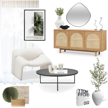Scandinavian Living Interior Design Mood Board by Vienna Rose Interiors on Style Sourcebook