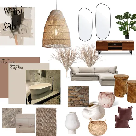 Wabi Sabi 2 Interior Design Mood Board by Uandeloro@hotmail.ca on Style Sourcebook