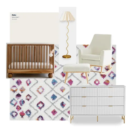 Baby Room Interior Design Mood Board by Verity Elyse on Style Sourcebook
