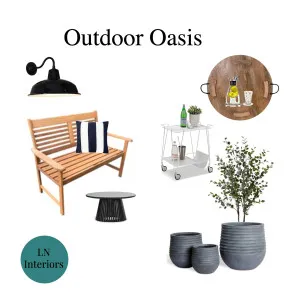 Outdoor Oasis Interior Design Mood Board by LN Interiors on Style Sourcebook