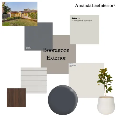 Booragoon Exterior Colours Interior Design Mood Board by Amanda Lee Interiors on Style Sourcebook