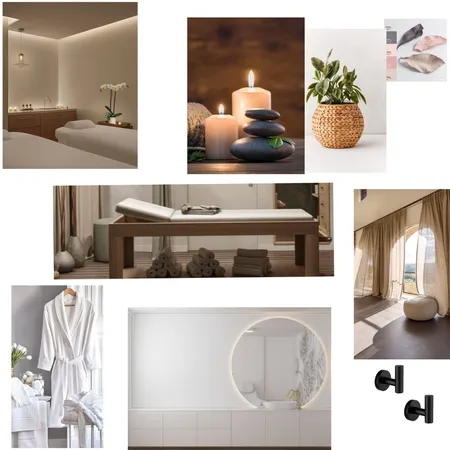 Massage room Interior Design Mood Board by Sebi on Style Sourcebook