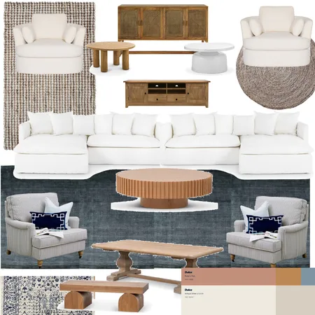 EISEMAN FORMAL LIVING COASTALHAMPTON Interior Design Mood Board by Cocoon_me on Style Sourcebook