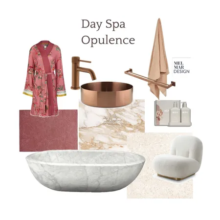 Day Spa Opulence Interior Design Mood Board by MEL MAR DESIGN on Style Sourcebook