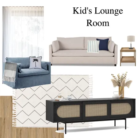 Kid's Lounge Room Interior Design Mood Board by njmelissari on Style Sourcebook