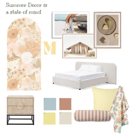 Summer Decor is a State of Mind Interior Design Mood Board by Shelly Thorpe for MindstyleCo on Style Sourcebook