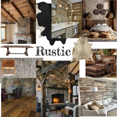 Rustic Interior Design Mood Board by Rochelleshaw on Style Sourcebook