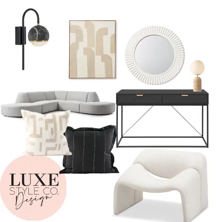 Urban Luxe Interior Design Mood Board by Luxe Style Co. on Style Sourcebook