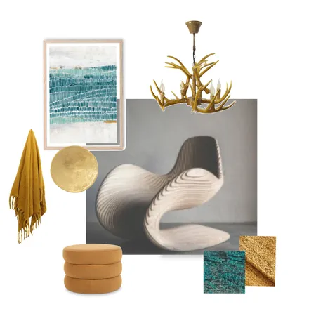 ICONIC CHAIR TEAL FLARE Interior Design Mood Board by tash-tide on Style Sourcebook
