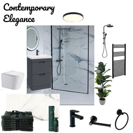 Main Bathroom Interior Design Mood Board by CarCallaghan on Style Sourcebook