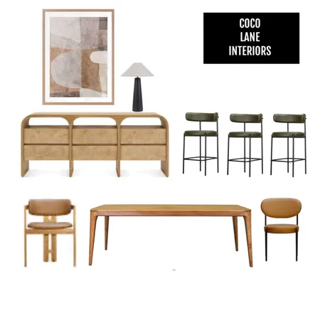 Sav - Dining Interior Design Mood Board by CocoLane Interiors on Style Sourcebook